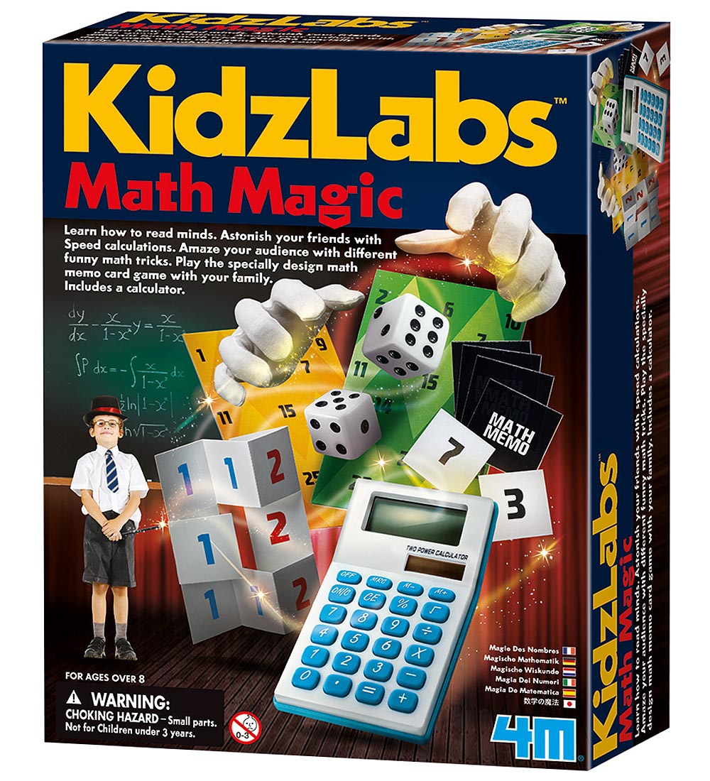 4M - KidzLabs - Nummers Magie - 4M - OneSize - Creatieve Speelset