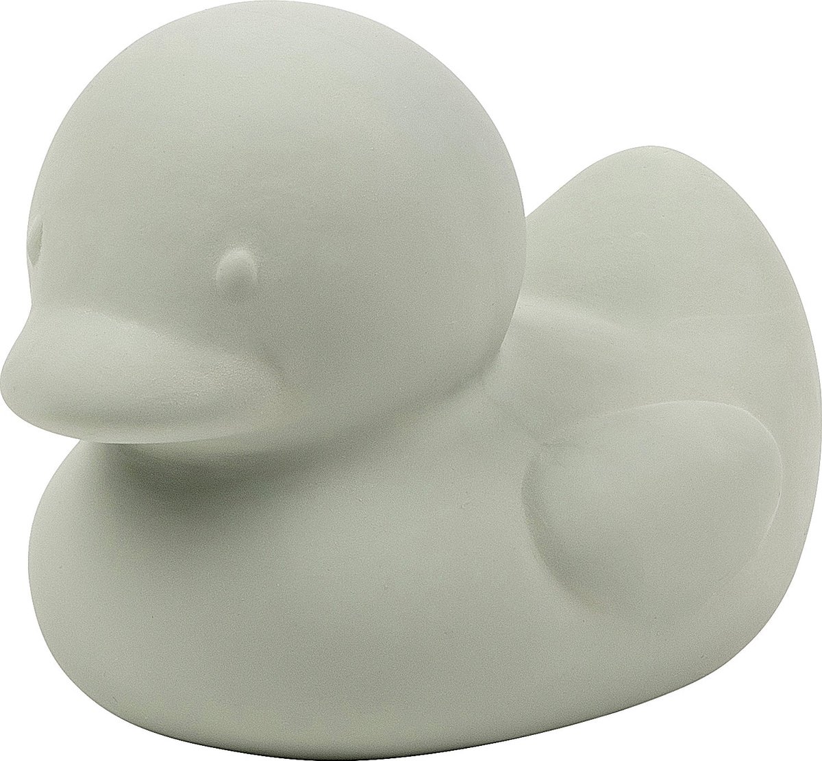 Nattou Badspeelgoed - Eend - Natuurlijk Rubber - Dusty Green - Nattou - OneSize - Badspeelgoed