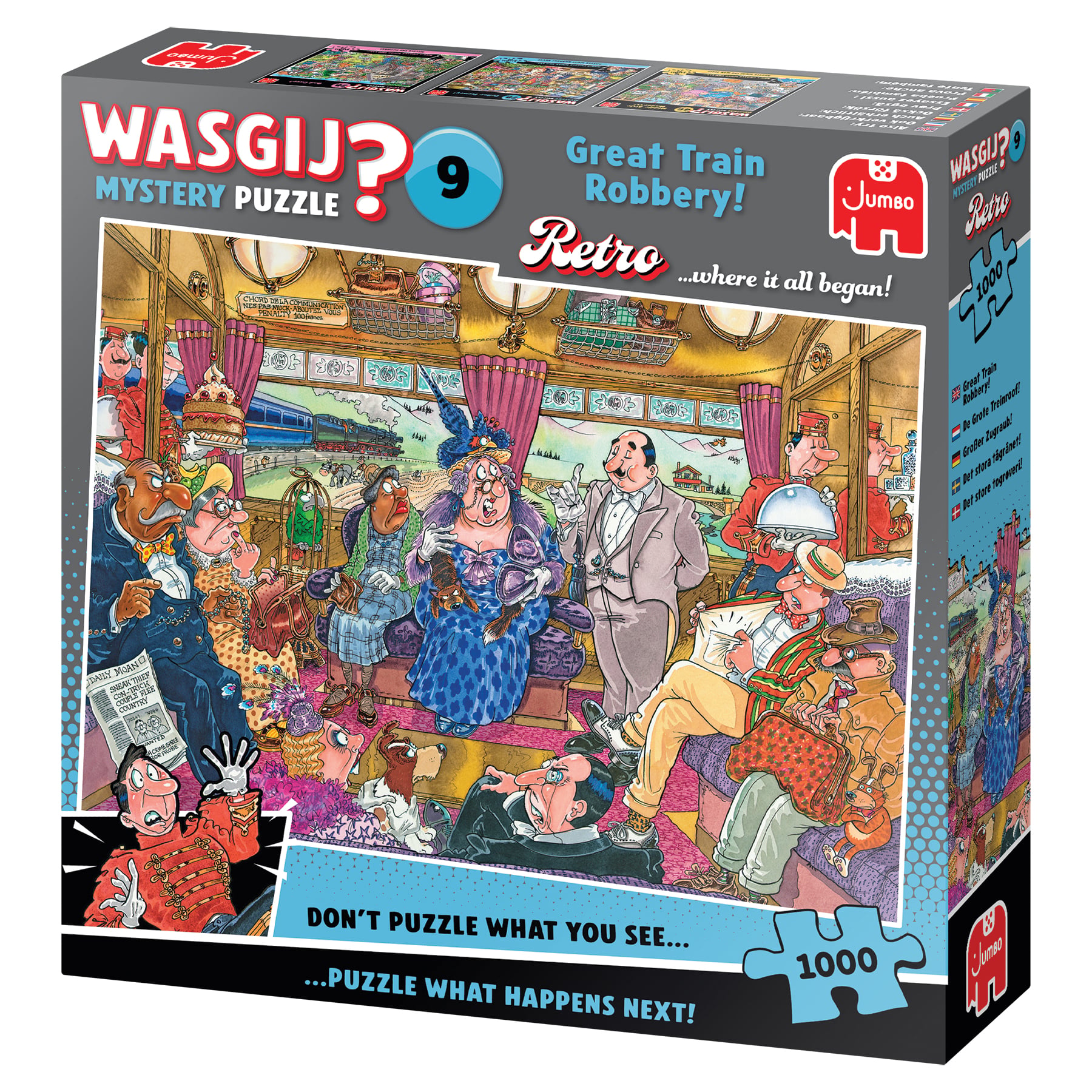 Jumbo Wasgij Retro Mystery 9 1000pcs