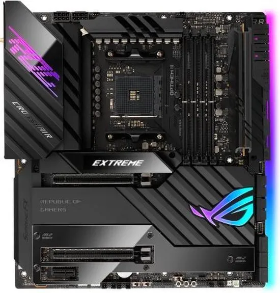 ASUS ROG Crosshair VIII Extreme AMD X570 Socket AM4 Verlengd ATX