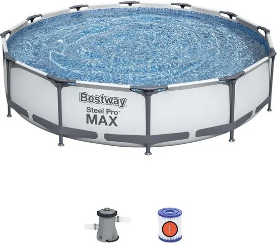 Bestway Steel Pro MAX Zwembad - Ø 366 x 76cm