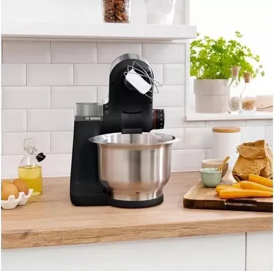 Bosch Serie 2 MUMS2VM00 keukenmachine 900 W 3,8 l Zwart, Zilver