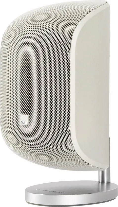 Bowers & Wilkins M-1 - Compacte Muur Speaker incl. Muurbeugel met Kogelgewricht - Wit (per stuk)
