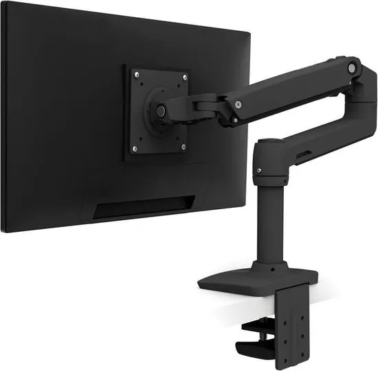 Ergotron LX Series 45-241-224 flat panel bureau steun 86,4 cm (34'') Klem/doorvoer Zwart