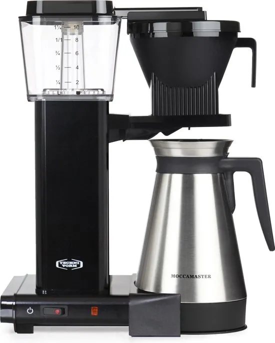 Filterkoffiemachine met thermoskan KBGT741, Zwart – Moccamaster