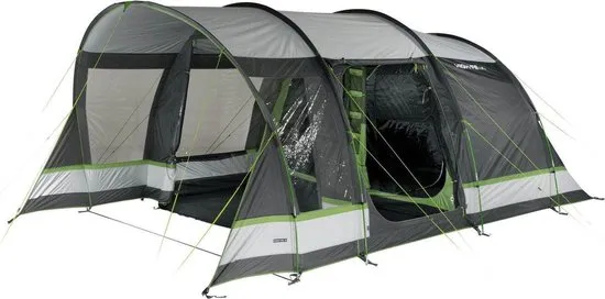 High Peak tunneltent Garda 5.0, 5 persoons , 2,1 m stahoogte, 4.000 mm waterdicht