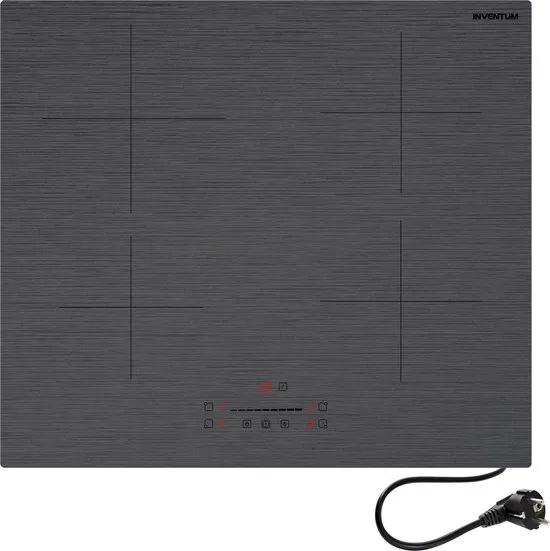 Inventum IKI6008MAT - Inbouw inductie kookplaat - Matzwart