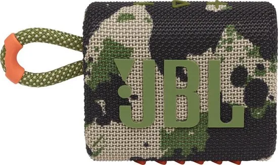 JBL Go 3 Camouflage - Draadloze Bluetooth Mini Speaker