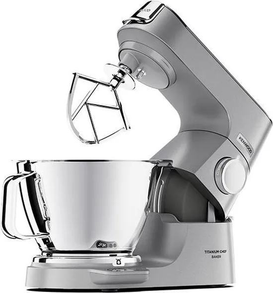 Kenwood KVC85.004SI Titanium Chef Baker - Keukenmachine - Zilver