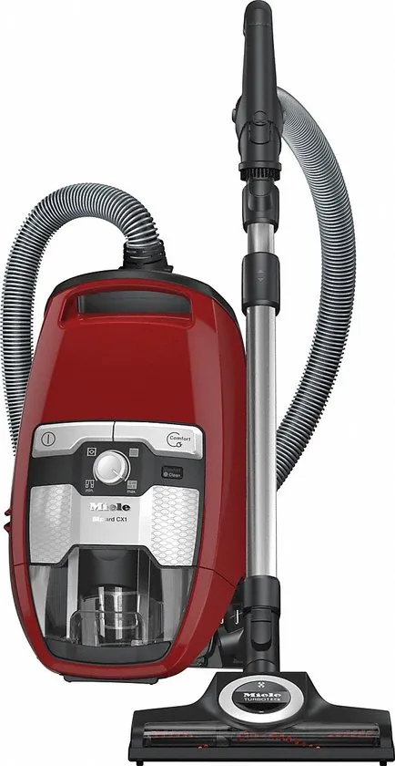Miele Blizzard CX1 Cat & Dog Powerline - Stofzuiger zonder zak - Mangorood