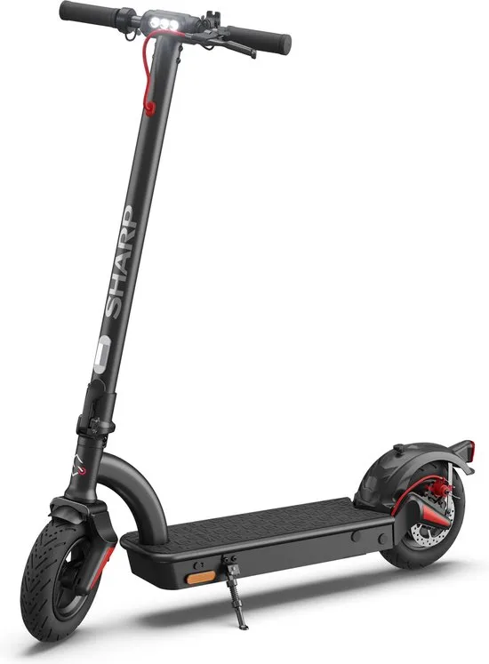 Sharp KS2AEU-B e-Scooter - 10 inch - ingebouwd display - achtervering - appbediening