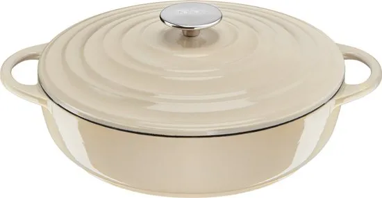 Tefal LOV lage braadpan - 3.8L - Ø28 cm - Beige