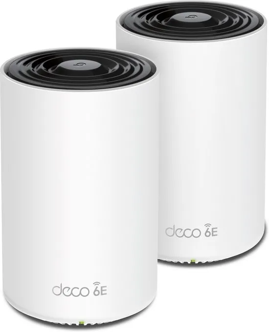 TP-Link Deco XE75 - Mesh WiFi - Tri-band - Wifi 6E - 5400Mbps - 2-pack