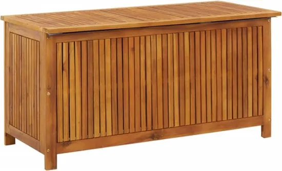 vidaXL Tuinbox 113x50x58 cm massief acaciahout