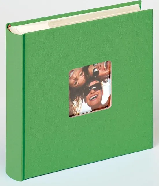 Walther Design ME-110-A Fun - Fotoalbum - 24 x 22 cm - Lichtgroen - 200 foto's