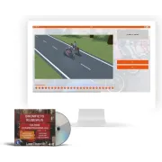 Scooter Rijbewijs Am - Oefen CD-ROM 2023 Bromfiets Examentraining Am - 750 oefenvragen - 15 Theorie Examens - Ontworpen voor het CBR theorie-examen