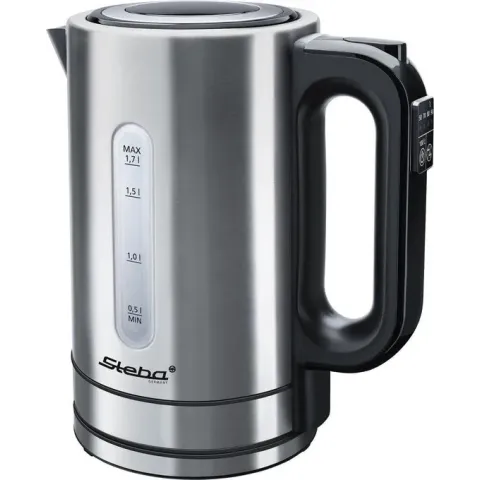 - Steba WK21 - Waterkoker 1,7L - Temperatuurinstelling met kleur - RVS