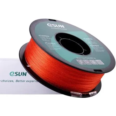 1.75mm twinkelend warm oranje PLA filament