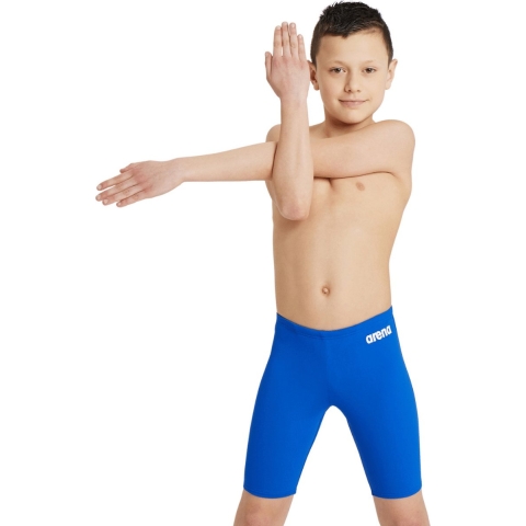 Arena Zwemslips - Solid - Royal/White - Arena - 8-9 jaar (128-134) - Badmode