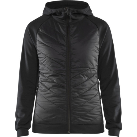 Blåkläder Dames hybride sweater 34642526 | Zwart/Donkergrijs | Maat 3XL - 7330509727164