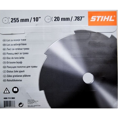 Stihl Accessoires grassnijblad | 8 snijkanten | 255mm - 40007133802