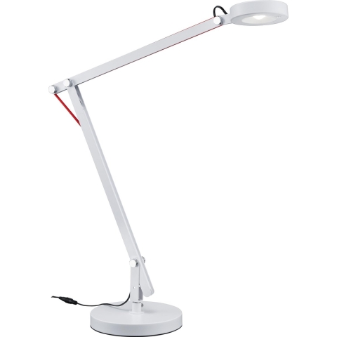 TRIO AMSTERDAM - Tafellamp - Wit - incl. 1x SMD 5W - 500lm - 3000K - Bureaulamp