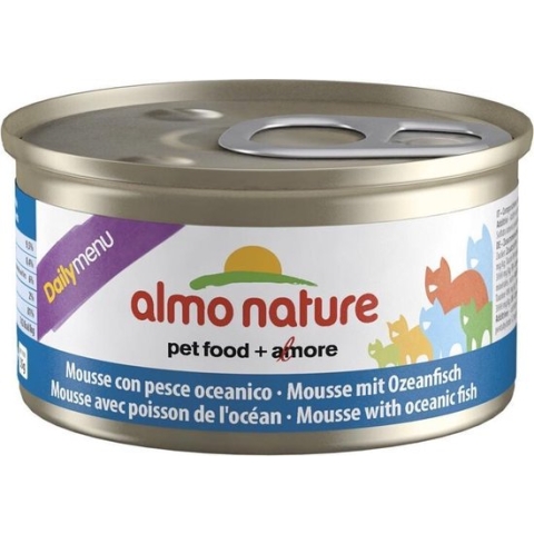 Almo Nature  Natvoer voor Katten - Daily Menu Mousse - 24 x  85g