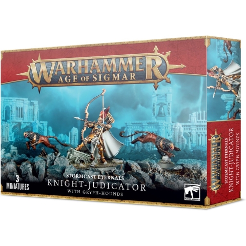 S/E: KNIGHT-JUDICATOR WITH GRYPH-HOUNDS