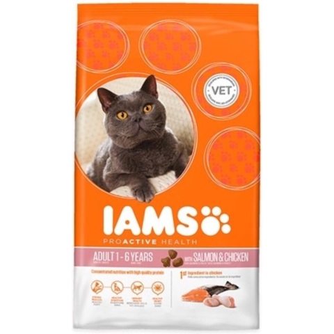 Iams Cat Adult - Salmon/Chicken - 3 kg