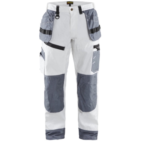 Blåkläder Werkbroek X1500 15101210 | Wit/Grijs | Maat 44 - 7330509371978