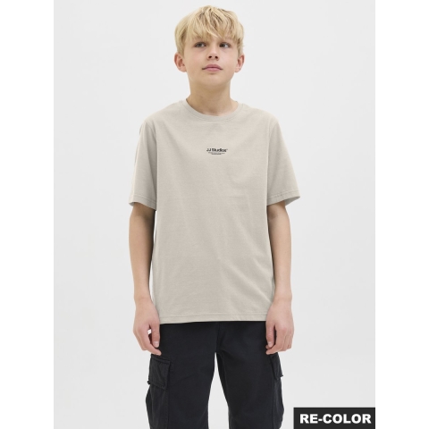 Jack & Jones T-Shirt - Noos - JjeSoho - Moonbeam - Jack & Jones - 10 jaar (140) - T-Shirt