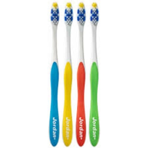 Jordan - Total Clean Tandenborstels Soft - 4 stuks