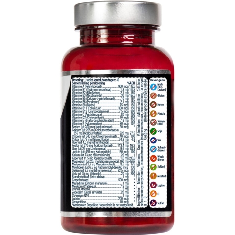 Gratis Verzending: 3x Lucovitaal Multi + Compleet Man 40 tabletten