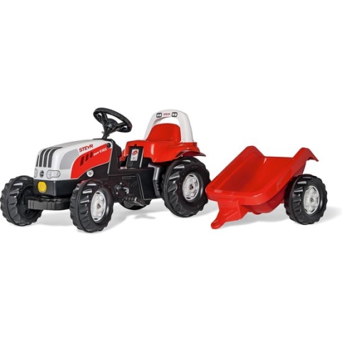 Tractor Steyr 6190Cvt Met Aanhanger