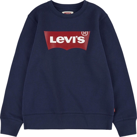 Levis Sweatshirt - Vleermuisvleugel Crew Neck - Navy - Levis - 16 jaar (176) - Sweatshirt