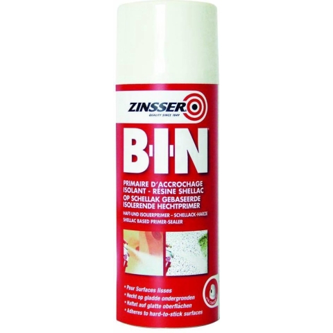 Zinsser Bin Spray - Primer - Wit - 400ml