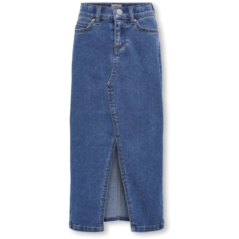 Kids Only Rok - Noos - KogSiri - Medium+ Blue Denim - Kids Only - 11 jaar (146) - Rok