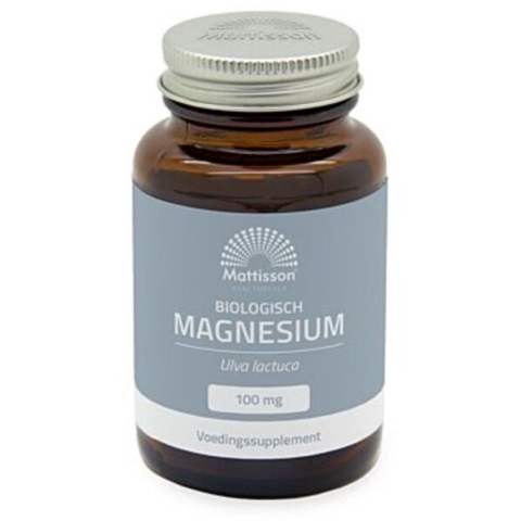 Gratis Verzending: 2x Mattisson Magnesium 100mg Biologisch 60 vegacapsules