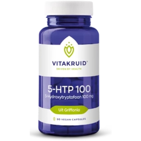 Gratis Verzending: 2x Vitakruid 5-HTP 100mg 90 capsules