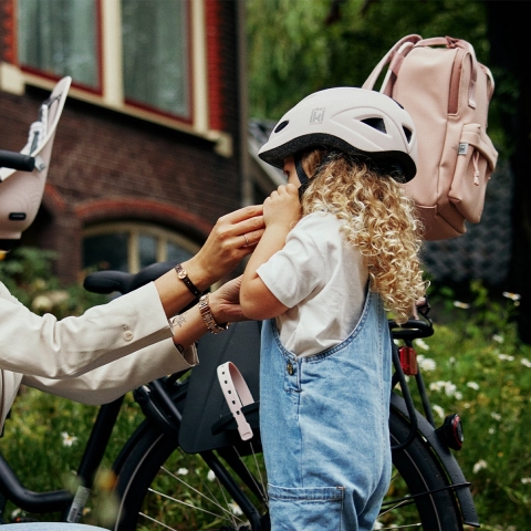Urban Ik fietshelm - Sakura Pink - Maat XS (44 - 48 cm),