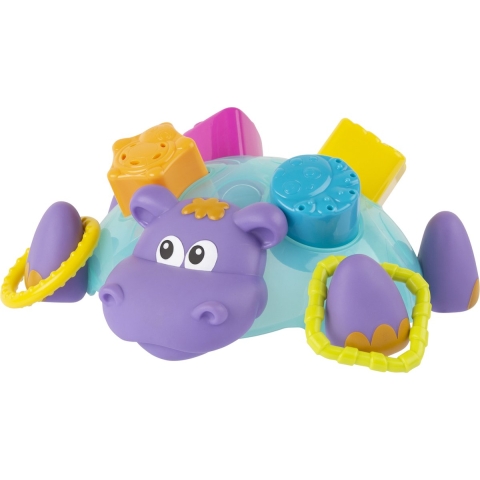 Playgro Badspeelgoed - Drijvend nijlpaard - Vormensorteerbox - Playgro - OneSize - Badspeelgoed