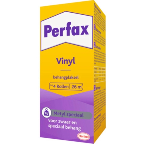 Perfax Vinylbehangplaksel Metyl Speciaal geschikt voor 26 m² 180 gr