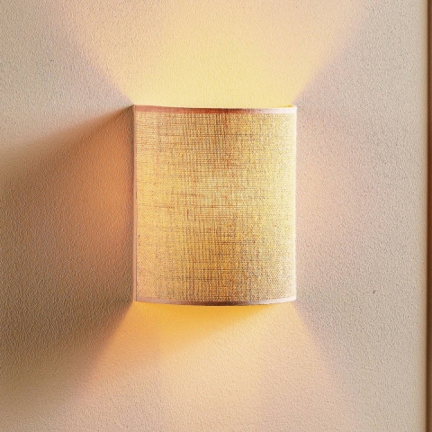 Euluna - Duolla Wandlamp Nature/Jute