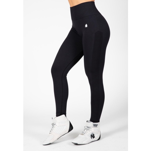 Gorilla Wear Hilton Seamless Legging - Zwart - XS/S