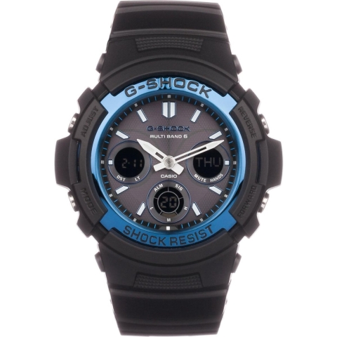 Casio G-Shock AWG-M100A-1AER Herenhorloge 46,4 mm - Zwart