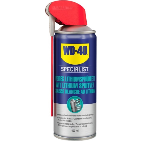 WD-40 31390 Specialist Lithiumspuitvet Met Smart Straw - 400 Ml