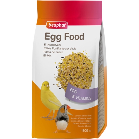 6x Beaphar Ei-krachtvoer Kanaries&Tropische Vogels 150 Gr