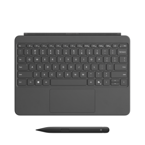 Microsoft Type Cover Surface Pro + Slim Pen Keyboard Cover 12 Inch Platinium