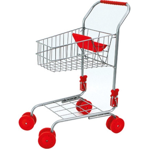 Speelgoedwinkelwagen Rood Metaal