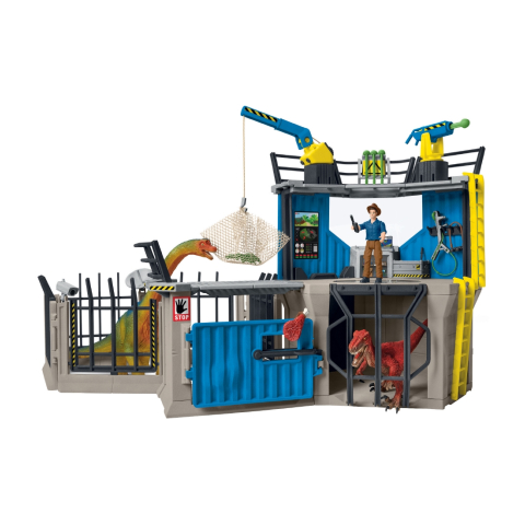 Schleich Dinosaurus Groot Dino-onderzoekstation - Speelfigurenset - 41462